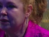 Andrea del Boca, emocionada. Andrea del Boca, emocionada.