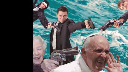 como matar al papa en 3 dias, una delirante aventura, en temperley
