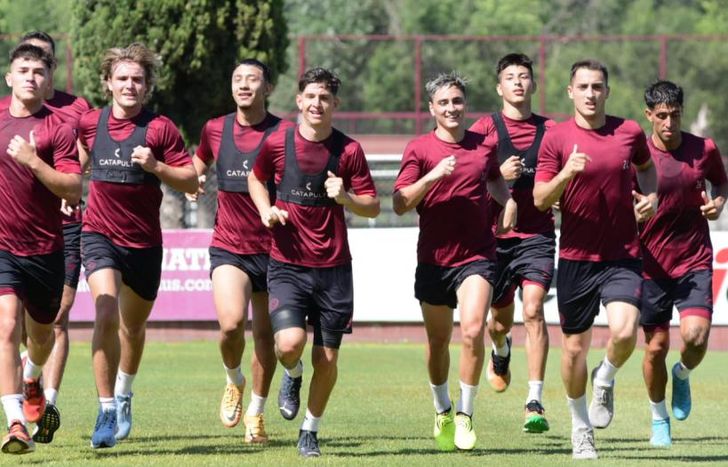 Lanús regresó a los entrenamientos.