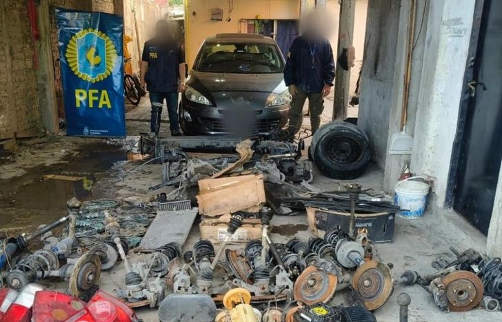 La Policía Federal estuvo al frente de los procedimientos.