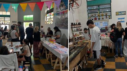 La feria del Club Cludias sigue creciendo y generando aceptación en Banfield.