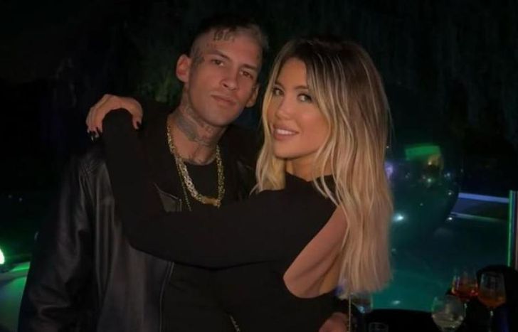 Wanda Nara y L-Gante.