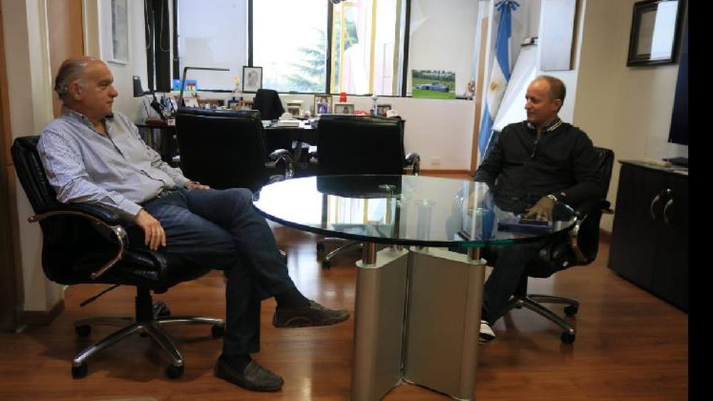 Insaurralde y Grindetti se reunieron para coordinar acciones ante el avance del Coronavirus