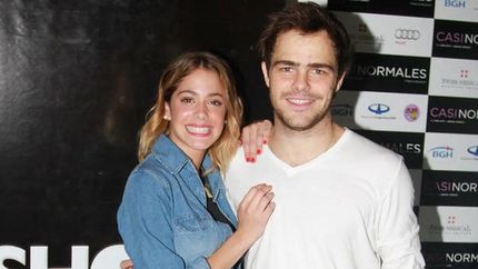 Tini Stoessel y Peter Lanzani, en otros tiempos.&nbsp;