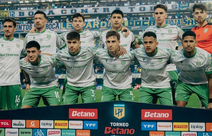 Los 11 de Banfield en la Bombonera.