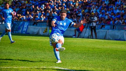 Gabriel Hauche, uno de los ídolos que regresaron a Temperley.