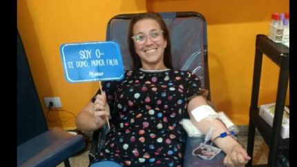 los vecinos accedieron a la donación voluntaria.