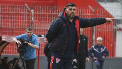 Ruiz terminó feliz por la producción de Los Andes ante Argentino de Merlo. Ruiz terminó feliz por la producción de Los Andes ante Argentino de Merlo.