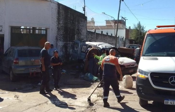 Hubo un amplio operativo de asistencia en el lugar.