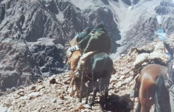 El paso Los Patos, un cruce impensado para un ejército de gran magnitud.