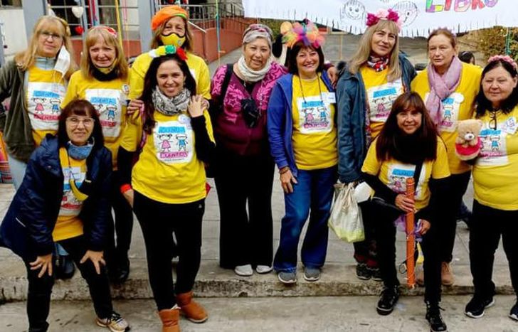 Comprometidas con su labor literaria en el Gandulfo.