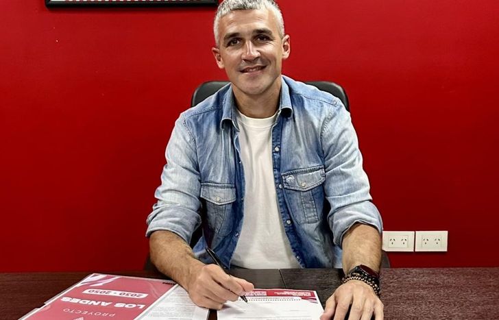 El nuevo director deportivo de Los Andes, con objetivos claros.