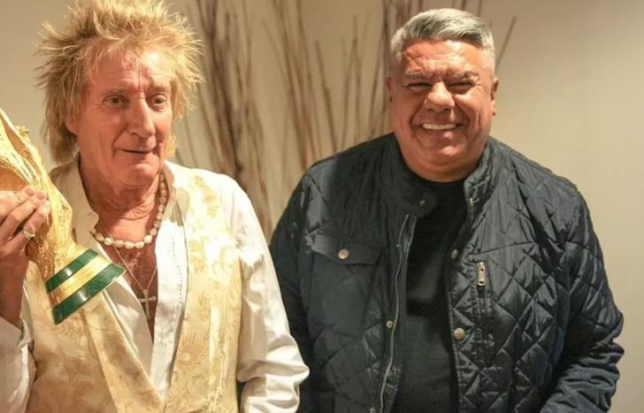 Rod y Chiqui, en camarines.