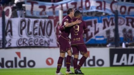 Uno de los jugadores de Lanús fue destacado por la Liga Profesional.