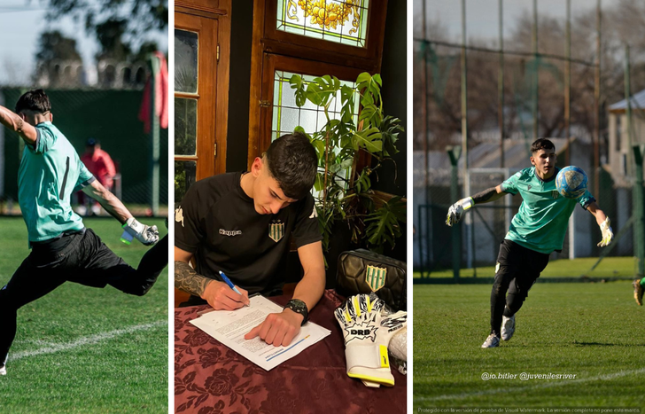 Es arquero en Banfield, entrena para llegar a lo más alto y quiere inspirar a los más jóvenes a través de su historia personal.