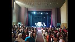 Durante la primera muestra de danza hubo un gran caudal de público.