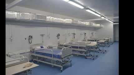 ultiman detalles de cara a la inauguracion del nuevo hospital modular de lomas