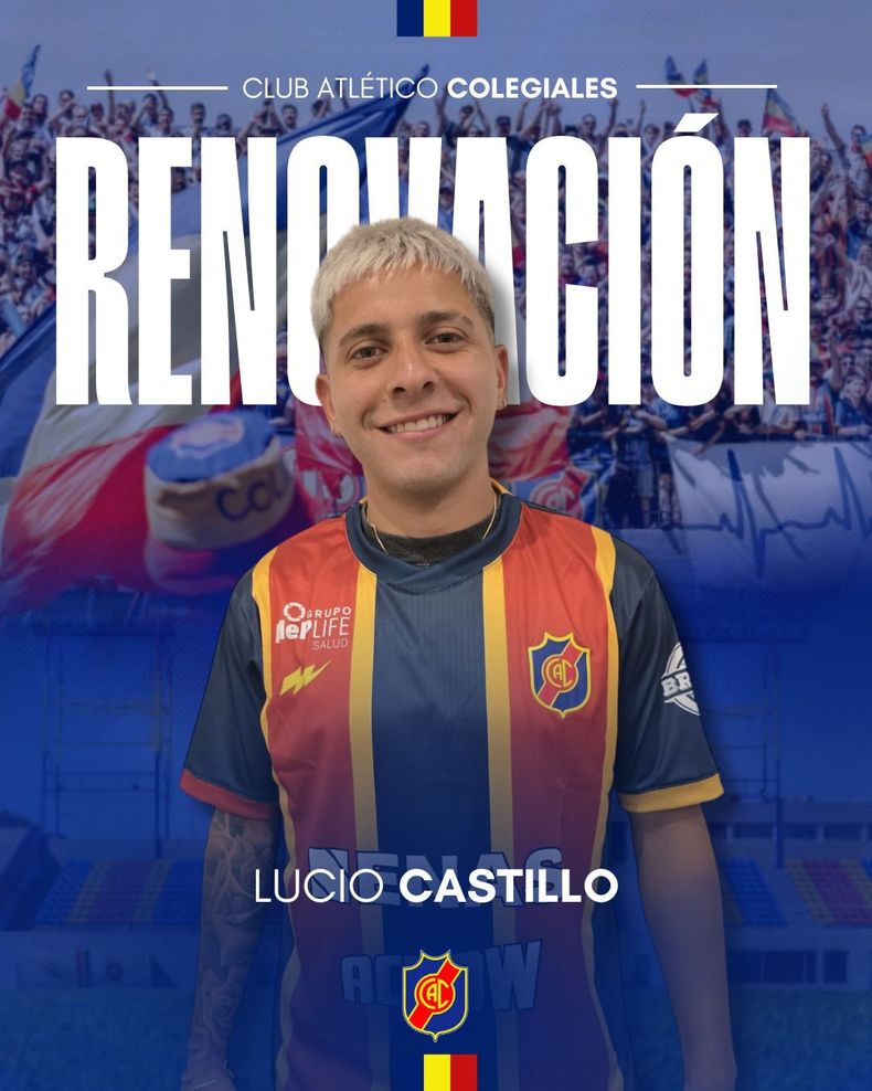 Lucio Castillo rescindi&oacute; con Brown de Adrogu&eacute; y renov&oacute; por tres a&ntilde;os con Colegiales.
