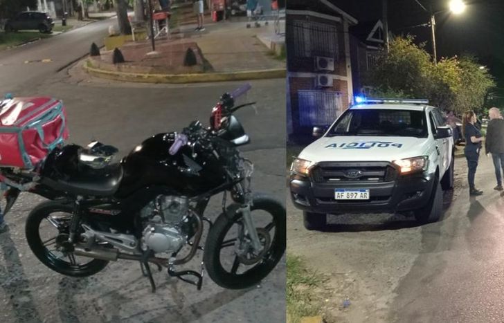 El repartidor fue hospitalizado.