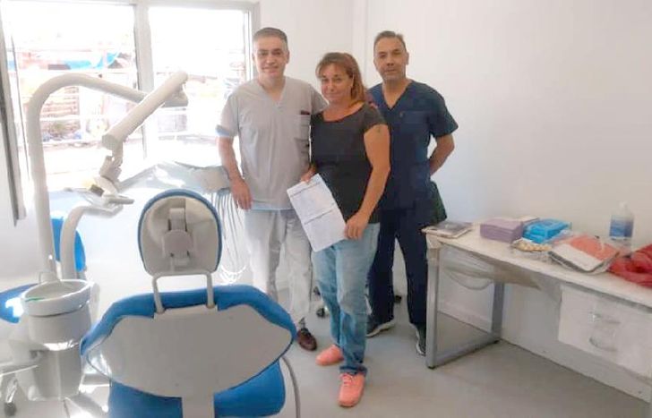 el nuevo sillón con la aparatología específica.