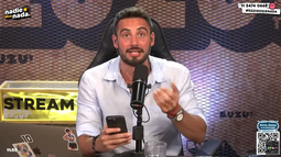 Nico Occhiato, furioso con una periodista.&nbsp;