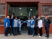 Lanús cuenta con una nueva Escuela de Cadetes de Bomberos Voluntarios.