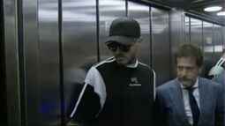 Mauro Icardi, en la Fiscalía.