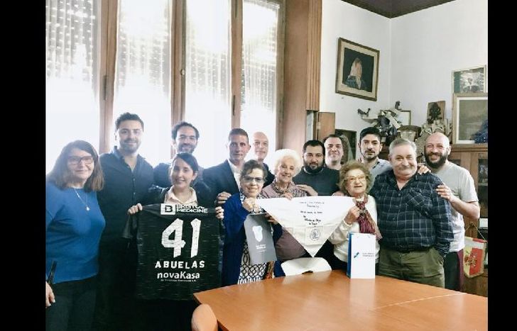 Dirigentes estuvieron con referentes de los Derechos Humanos.