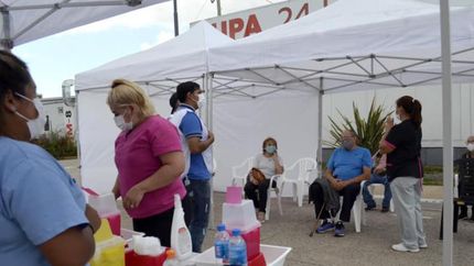 La atención en el UPA de Fiorito.