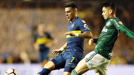 Cristian Pavón, con sus velocidad, será determinante para el partido que Guillermo planteará en San Pablo.