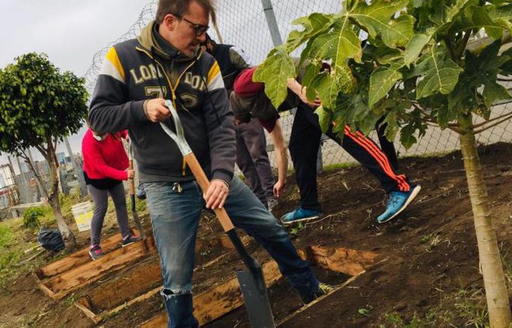 Las huertas ya empiezan a tomar forma. Gran proyecto.
