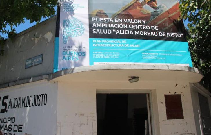 Arrancaron las obras en Alicia Moreau de Justo.