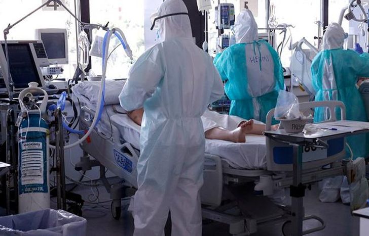 Baja la ocupación de camas de terapia intensiva.