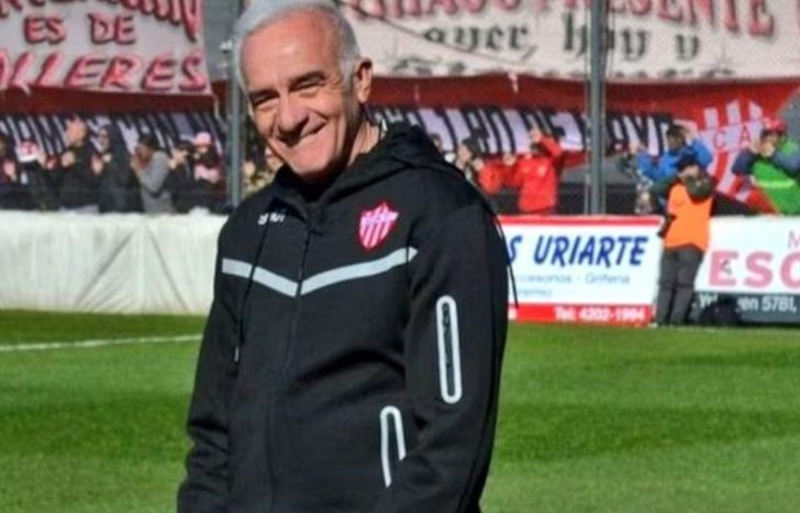 Mario Gómez, el DT de Talleres de Escalada.