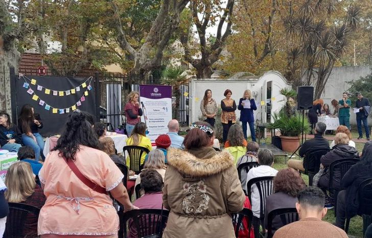 Hubo feria, shows de música, literatura y teatro.