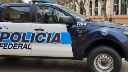 El operativo fue llevado a cabo por la Policía Federal Argentina.