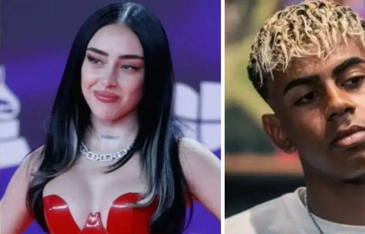 Nicki Nicole y Lamine Yamal, muy cerca.