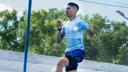 El velocista lomense se pondrá a prueba con sus pares de Brasil.