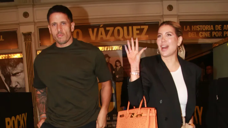 Martín Migueles y Wanda Nara. 