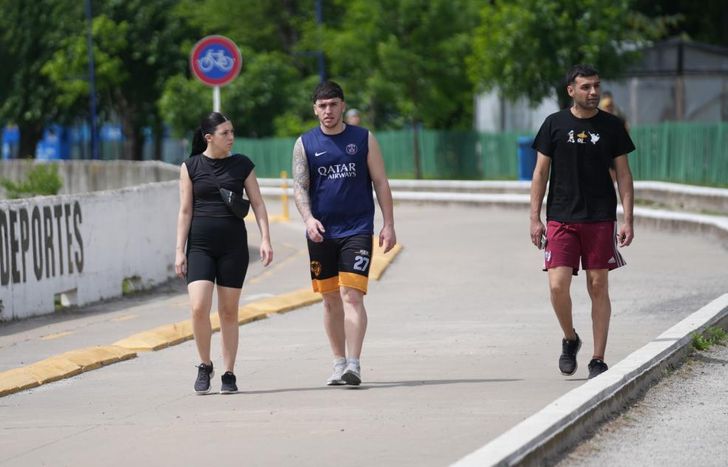 Buen clima para disfrutar al aire libre.