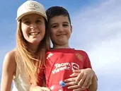 Natalia es la voz de su hijo Joaquín.