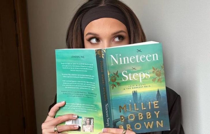 Millie Bobby Brown incursionó en la escritura con Diecinueve escalones.