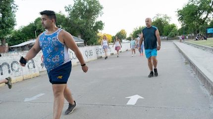El Parque de Lomas, uno de los más elegidos para ejercitarse. El Parque de Lomas, uno de los más elegidos para ejercitarse.
