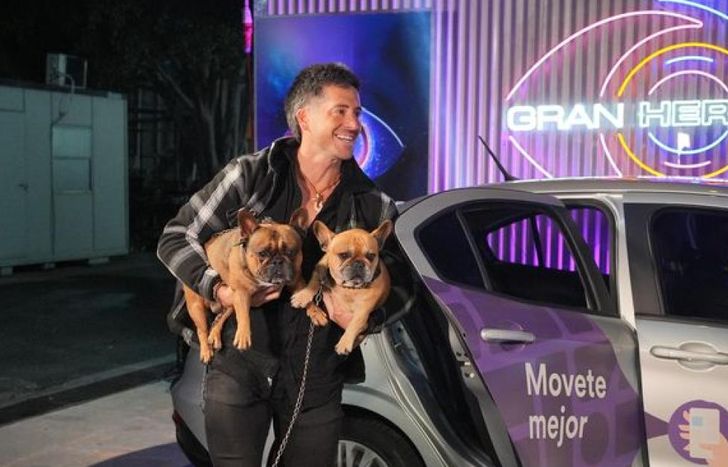 Juan Pablo dejó Gran Hermano con sus perros.