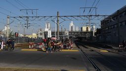 La estación de Lomas, de las más importantes del Conurbano.