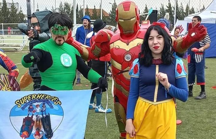 Los personajes serán los encargados de entretener a los más chicos.