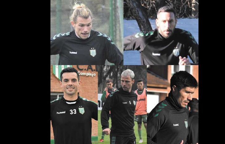 Conde, Damonte, Jonás, Dubarbier y Lollo llegaron para aportar experiencia.