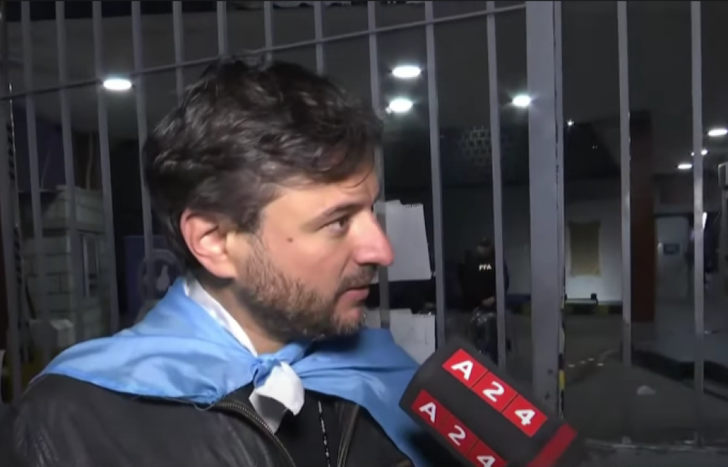 Juan Grabois fue liberado y apuntó contra el Gobierno de Javier Milei.