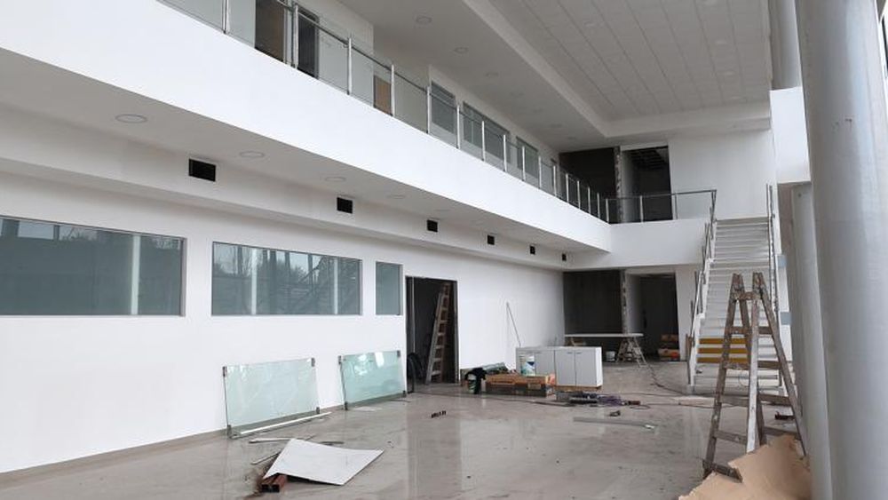 Así está quedando el nuevo Hospital de Diagnóstico Inmediato de Temperley