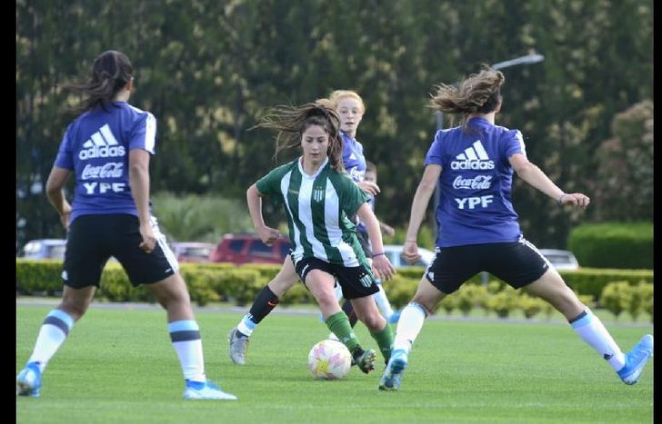 Las chicas de Banfield sumaron una prueba de relieve que les permitió ganar experiencia.